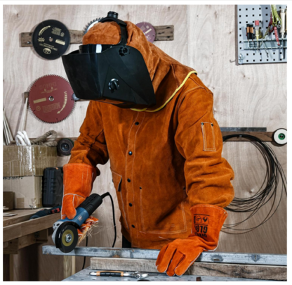 Welding Hood Leather Welding Caps - Image 4