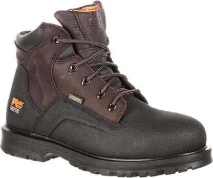 Timberland PRO Men's Power Welt 6" Waterproof Steel Toe Industrial Work Boot