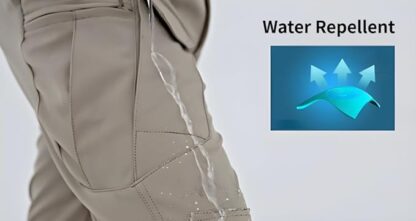 Men's Tactical Pants Work Pants Water Resistant Hiking Pants Military Combat Cargo Pants - Image 4