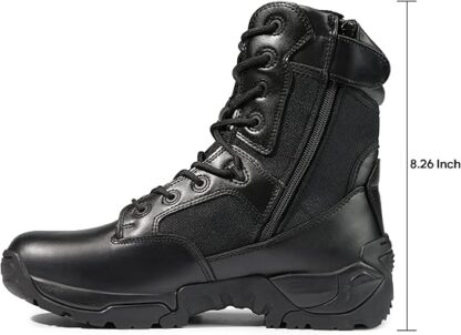 NORTIV 8 Men's Military Tactical Work Boots Hiking Motorcycle Combat Boots - Image 6