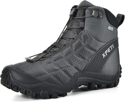 Men's Crest Thermo Mid Snow Winter Boots Waterproof Hiking Boot - Image 2