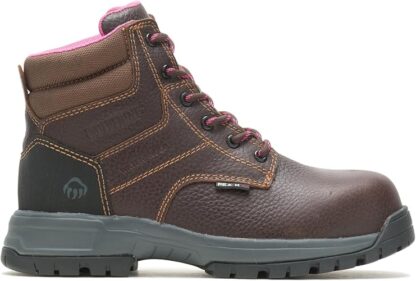 Wolverine Women's Piper Waterproof Composite Toe 6in Construction Boot - Image 8