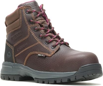 Wolverine Women's Piper Waterproof Composite Toe 6in Construction Boot - Image 7