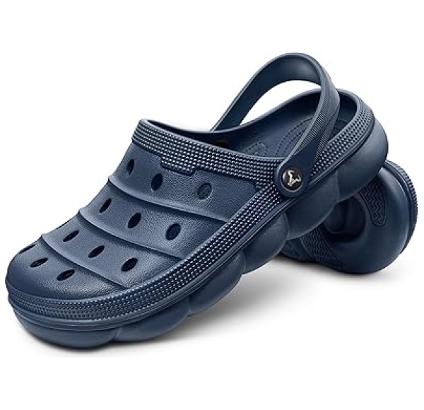 BULLIANT Men Clogs,Comfortable Mules Sandals for Men Women Cushioned Footbed Arch Support-EVA Ligthweight - Image 8