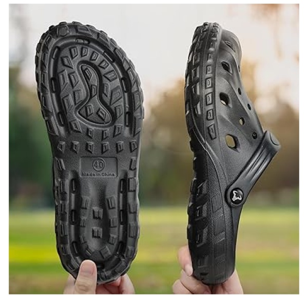 BULLIANT Men Clogs,Comfortable Mules Sandals for Men Women Cushioned Footbed Arch Support-EVA Ligthweight - Image 4