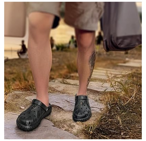 BULLIANT Men Clogs,Comfortable Mules Sandals for Men Women Cushioned Footbed Arch Support-EVA Ligthweight - Image 7