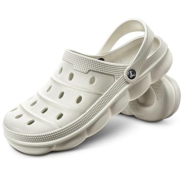 BULLIANT Men Clogs,Comfortable Mules Sandals for Men Women Cushioned Footbed Arch Support-EVA Ligthweight - Image 9