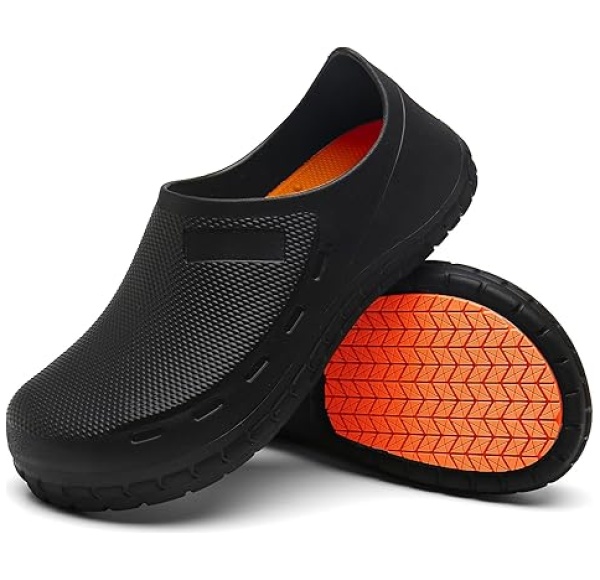 available in different color soles - black, yellow and orange men size-6.5 - 11.5