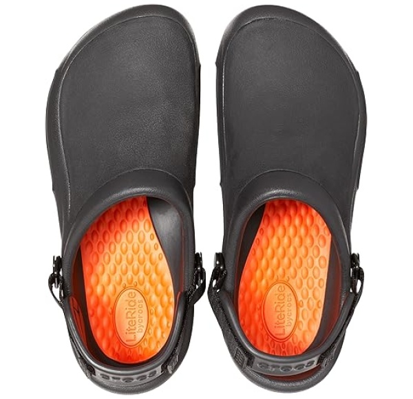 Crocs Men's and Women's Bistro Pro Literide Clog | Slip Resistant Work Shoes - Image 3