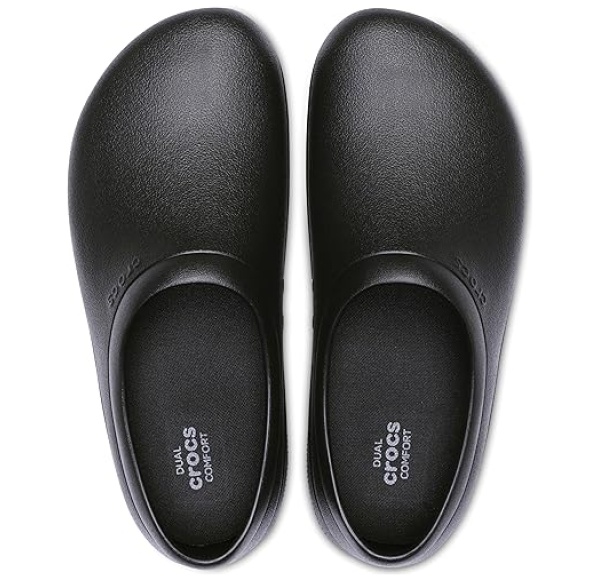 Crocs Unisex Adult On The Clock Slip Resistant Clogs - Image 5